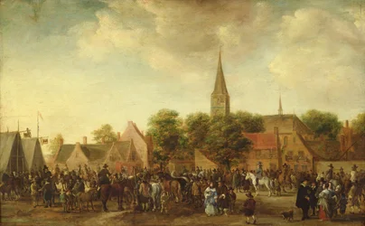 Paardenmarkt in Valkenburg
